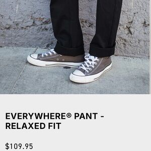 686 Everywhere Collection Relaxed Fit Black Pants W36/L34